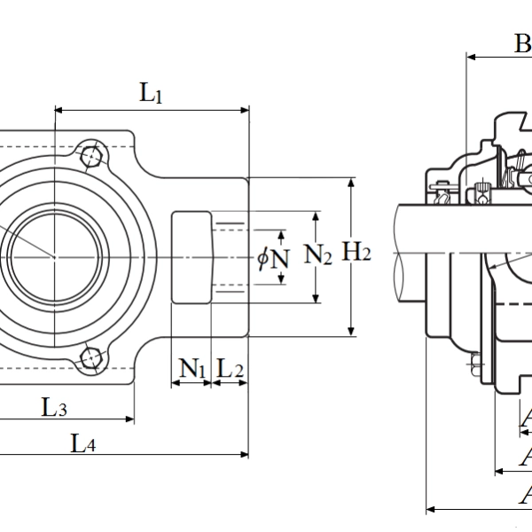 Gối đỡ NTN C-UCT215