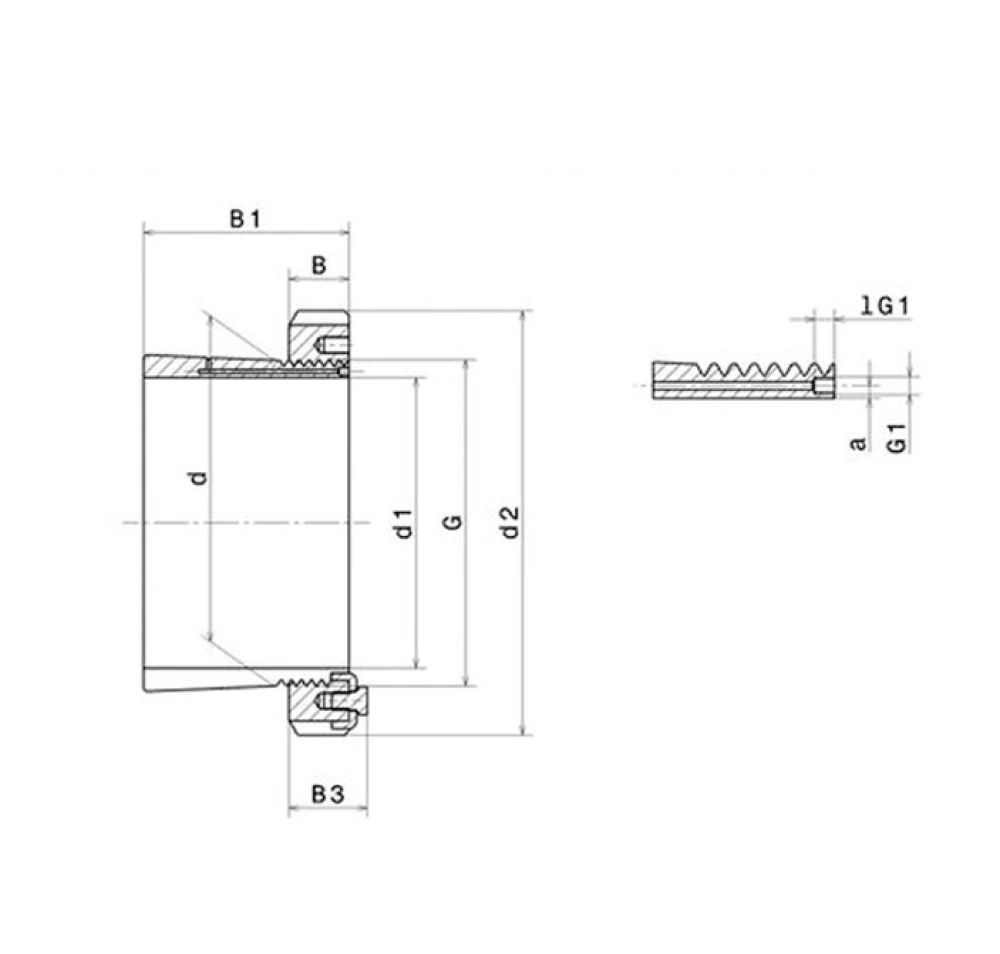 Ống lót H39/710H