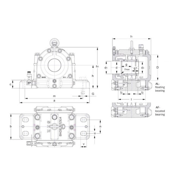 Gối đỡ NTN SNOE314AL