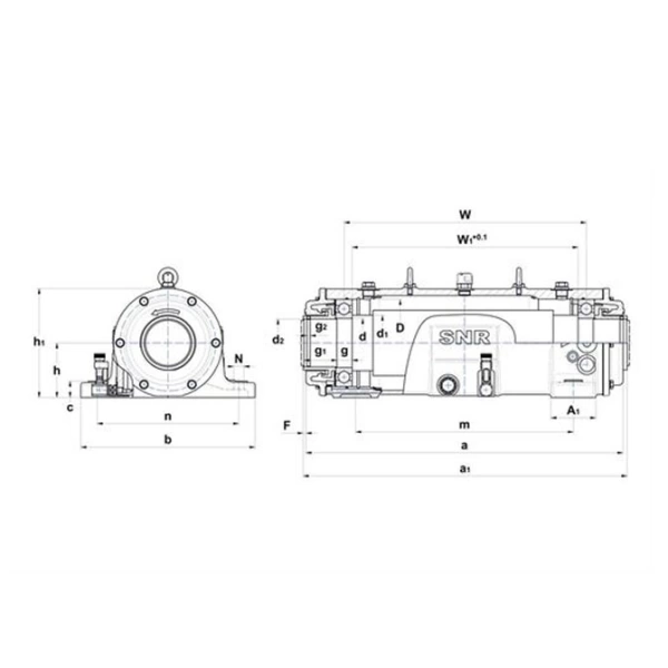 Gối đỡ NTN ZLOE 218/1 B