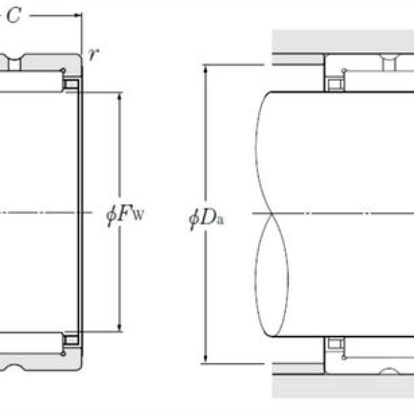 Vòng bi NK26/16R